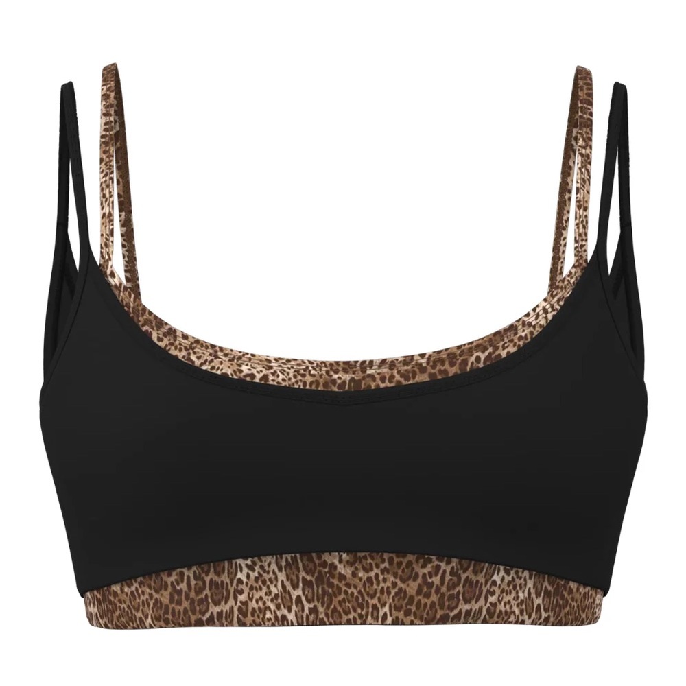 LIASON THE LABEL WILDSIDE LAYERED BRA AND LEGGING - Picture 3 of 7